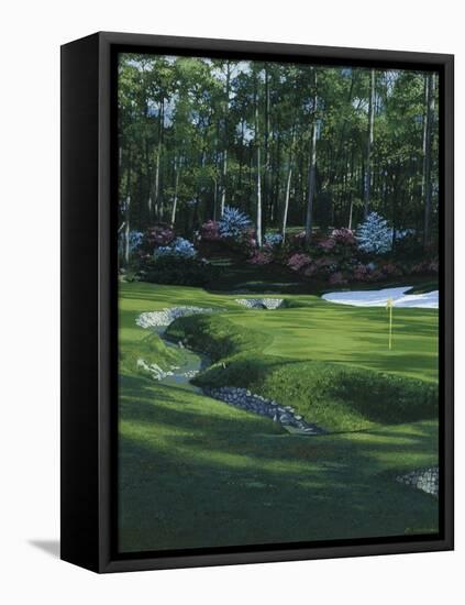 Golf Course 4-William Vanderdasson-Framed Premier Image Canvas