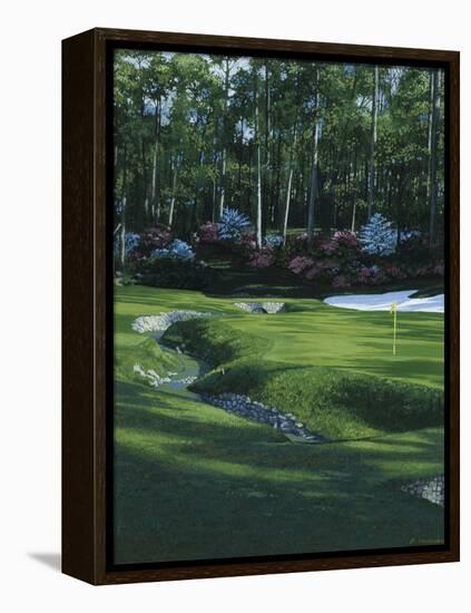 Golf Course 4-William Vanderdasson-Framed Premier Image Canvas