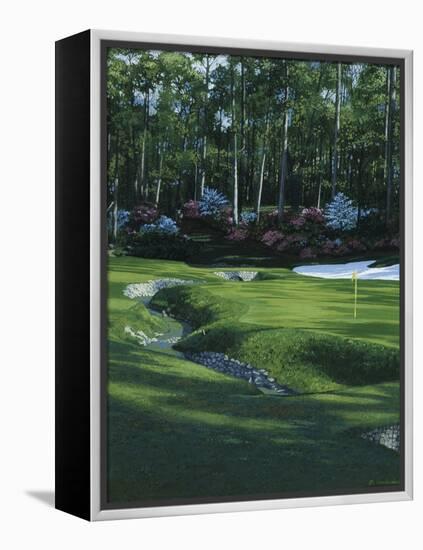 Golf Course 4-William Vanderdasson-Framed Premier Image Canvas