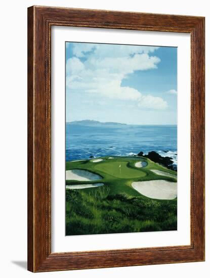Golf Course 5-William Vanderdasson-Framed Premium Giclee Print