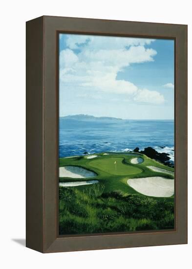 Golf Course 5-William Vanderdasson-Framed Premier Image Canvas