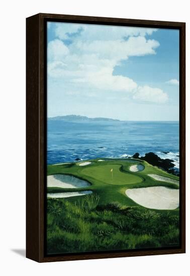 Golf Course 5-William Vanderdasson-Framed Premier Image Canvas