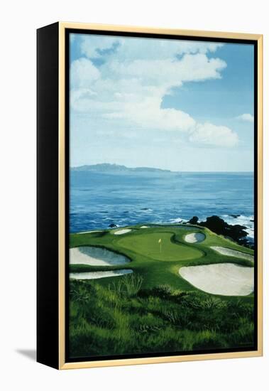 Golf Course 5-William Vanderdasson-Framed Premier Image Canvas