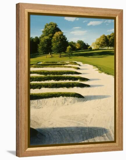 Golf Course 7-William Vanderdasson-Framed Premier Image Canvas