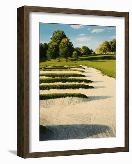 Golf Course 7-William Vanderdasson-Framed Giclee Print