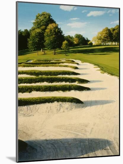 Golf Course 7-William Vanderdasson-Mounted Giclee Print