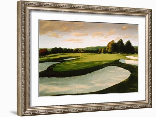 Golf Course 8-William Vanderdasson-Framed Giclee Print