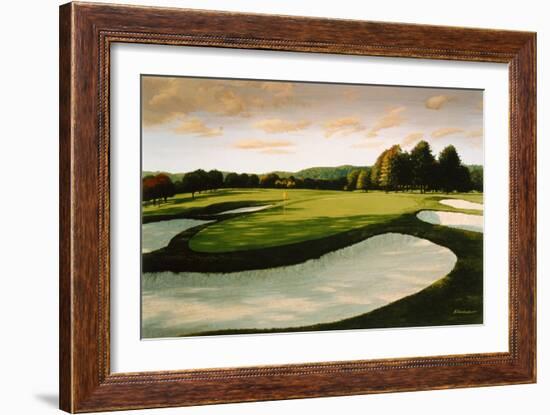 Golf Course 8-William Vanderdasson-Framed Giclee Print