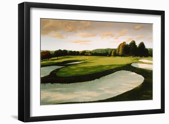 Golf Course 8-William Vanderdasson-Framed Giclee Print