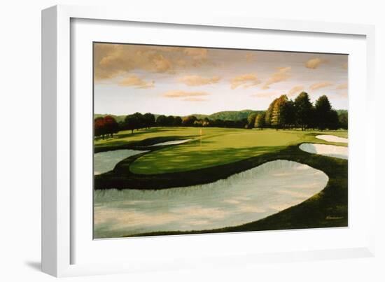Golf Course 8-William Vanderdasson-Framed Giclee Print