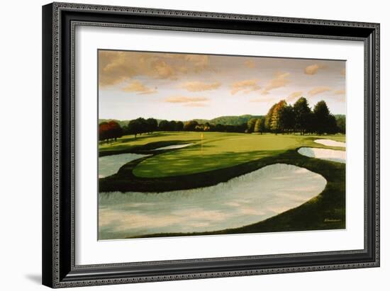 Golf Course 8-William Vanderdasson-Framed Giclee Print