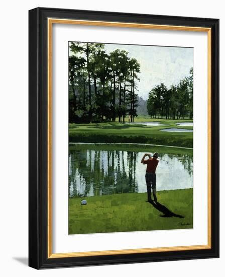 Golf Course 9-William Vanderdasson-Framed Giclee Print