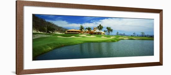 Golf Course at Isla Navadad Resort in Manzanillo, Colima, Mexico-null-Framed Photographic Print