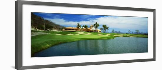 Golf Course at Isla Navadad Resort in Manzanillo, Colima, Mexico-null-Framed Photographic Print