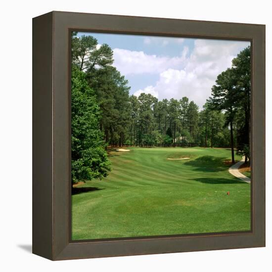 Golf Course at Pinehurst Resort, Pinehurst, Moore County, North Carolina, USA-null-Framed Premier Image Canvas