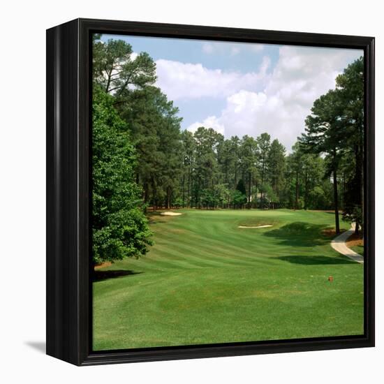 Golf Course at Pinehurst Resort, Pinehurst, Moore County, North Carolina, USA-null-Framed Premier Image Canvas