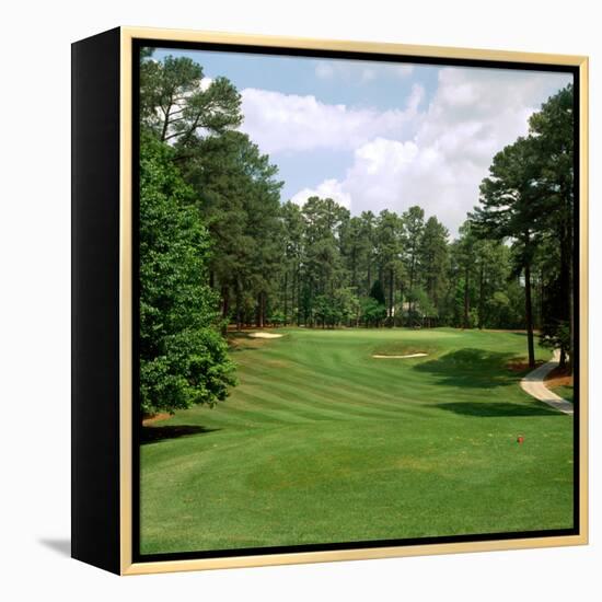 Golf Course at Pinehurst Resort, Pinehurst, Moore County, North Carolina, USA-null-Framed Premier Image Canvas