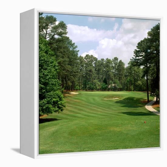 Golf Course at Pinehurst Resort, Pinehurst, Moore County, North Carolina, USA-null-Framed Premier Image Canvas