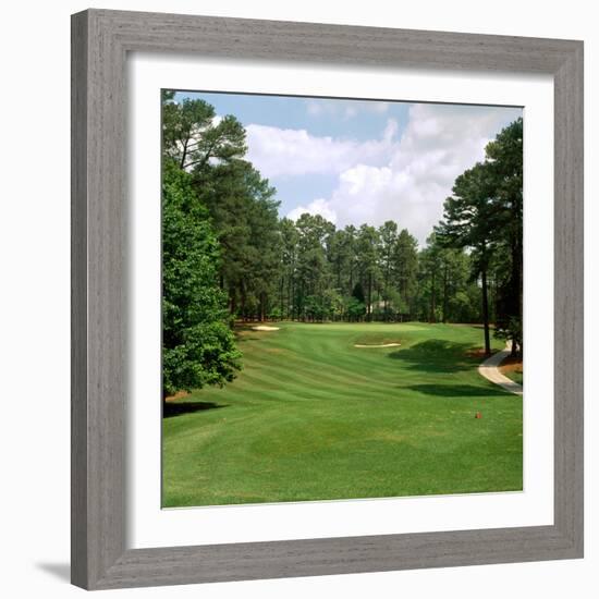 Golf Course at Pinehurst Resort, Pinehurst, Moore County, North Carolina, USA-null-Framed Photographic Print