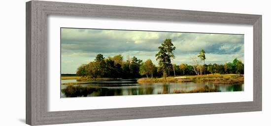 Golf Course at the Lakeside, Gray Plantation Golf Course, Lake Charles, Louisiana, USA-null-Framed Photographic Print