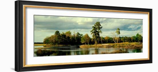 Golf Course at the Lakeside, Gray Plantation Golf Course, Lake Charles, Louisiana, USA-null-Framed Photographic Print