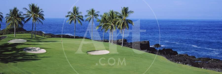 golf course at the oceanside kona country club ocean course kailua