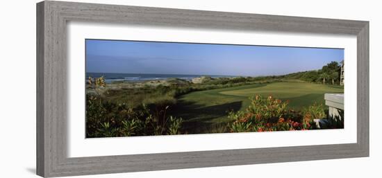 Golf Course at the Seaside, Kiawah Island Golf Resort, Kiawah Island, Charleston County-null-Framed Photographic Print