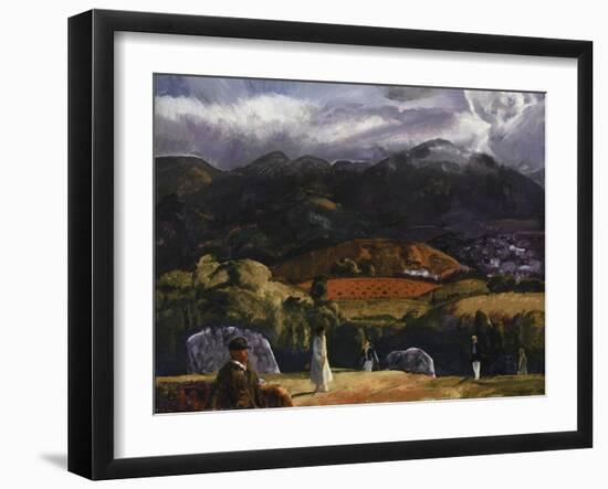 Golf Course, California, 1917-George Wesley Bellows-Framed Giclee Print
