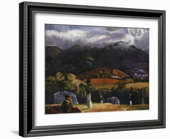 Golf Course, California, 1917-George Wesley Bellows-Framed Giclee Print