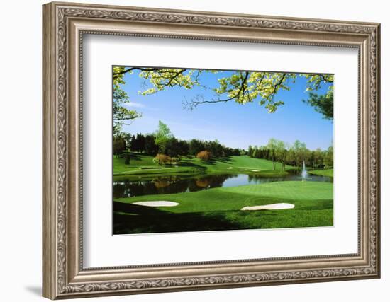 Golf Course, Congressional Country Club, Potomac, Montgomery County, Maryland, USA-null-Framed Photographic Print