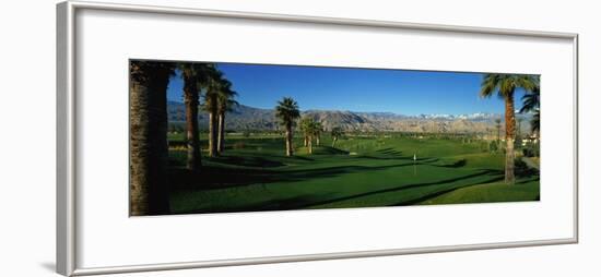 Golf Course, Desert Springs, California, USA-null-Framed Photographic Print
