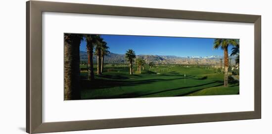 Golf Course, Desert Springs, California, USA-null-Framed Photographic Print