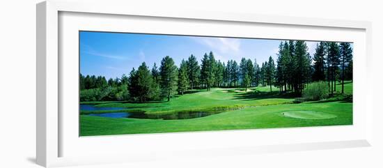 Golf Course, Edgewood Tahoe Golf Course, Stateline, Douglas County, Nevada, USA-null-Framed Photographic Print