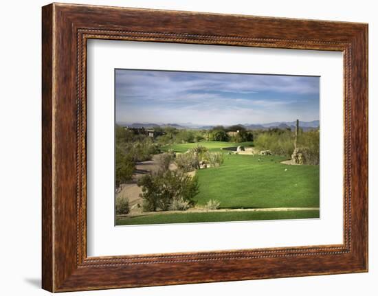 Golf Course Fairway, Scottsdale,Arizona,Usa-BCFC-Framed Photographic Print