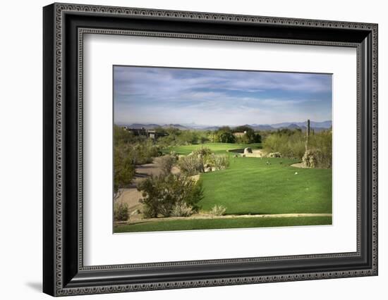 Golf Course Fairway, Scottsdale,Arizona,Usa-BCFC-Framed Photographic Print