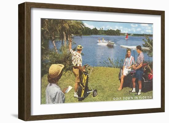 Golf Course, Florida-null-Framed Art Print