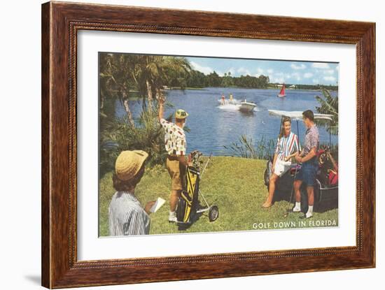 Golf Course, Florida-null-Framed Art Print