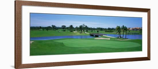 Golf Course Gold Coast Queensland Australia-null-Framed Photographic Print