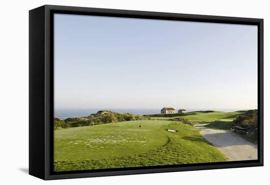 Golf Course, Green Just after Sunrise, Marriott Golf and Beach Resort-Axel Schmies-Framed Premier Image Canvas