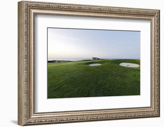 Golf Course, Green, Praia D'El Rey, Marriott Golf and Beach Resort, Atlantic Coast-Axel Schmies-Framed Photographic Print