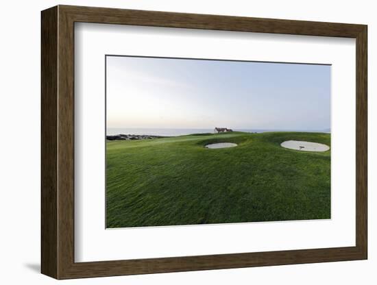 Golf Course, Green, Praia D'El Rey, Marriott Golf and Beach Resort, Atlantic Coast-Axel Schmies-Framed Photographic Print