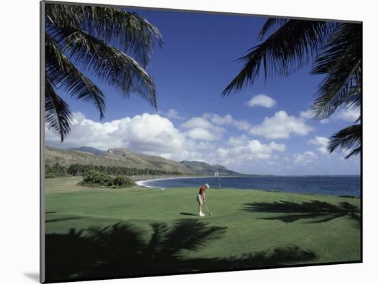 Golf Course in Paradise-null-Mounted Photographic Print