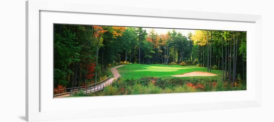 Golf Course New England, USA-null-Framed Photographic Print