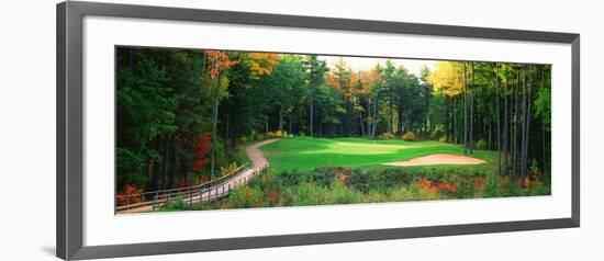 Golf Course New England, USA-null-Framed Photographic Print