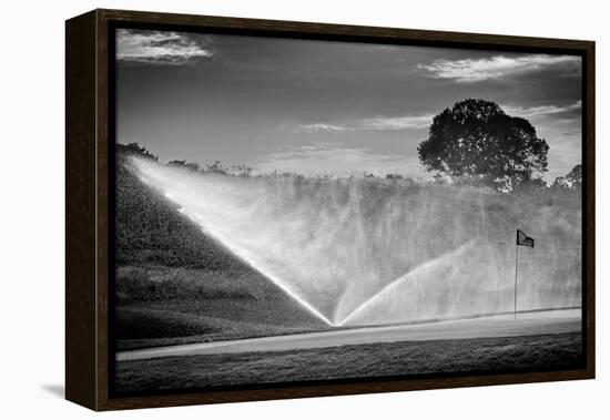 Golf Course on Shelter Island NY-null-Framed Stretched Canvas