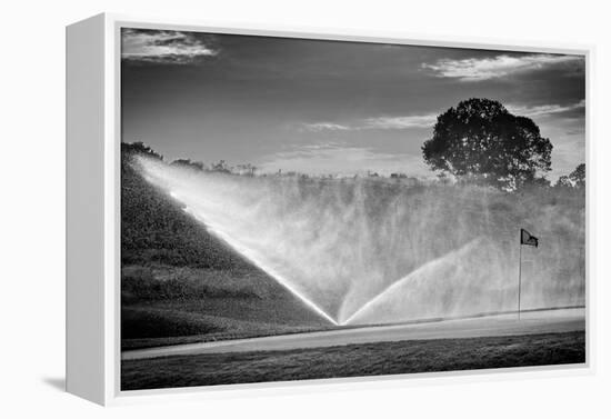 Golf Course on Shelter Island NY-null-Framed Stretched Canvas