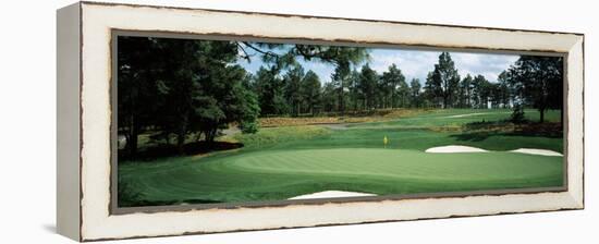 Golf Course, Pine Needles Golf Course, Southern Pines, Moore County, North Carolina, USA-null-Framed Premier Image Canvas