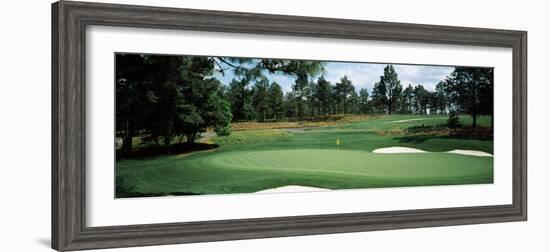 Golf Course, Pine Needles Golf Course, Southern Pines, Moore County, North Carolina, USA-null-Framed Photographic Print