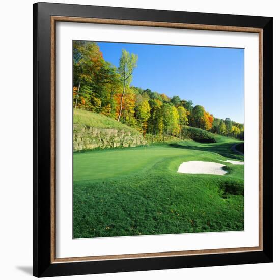 Golf Course, Raven Golf Club, Snowshoe, Pocahontas County, West Virginia, USA-null-Framed Photographic Print