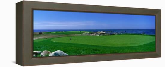 Golf Course Spyglass Hill, CA-null-Framed Premier Image Canvas